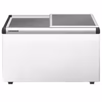 LIEBHERR | Zamrażarka skrzyniowa - 318 litrów - z aluminiową przesuwaną pokrywą - biała