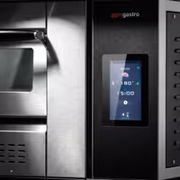 Gas Deck Pizza Oven - Single Deck - Refractory Stone Deck - 9 x Ø 30cm (12") - 230V Single Phase - Touchscreen Controls - up to 400°C