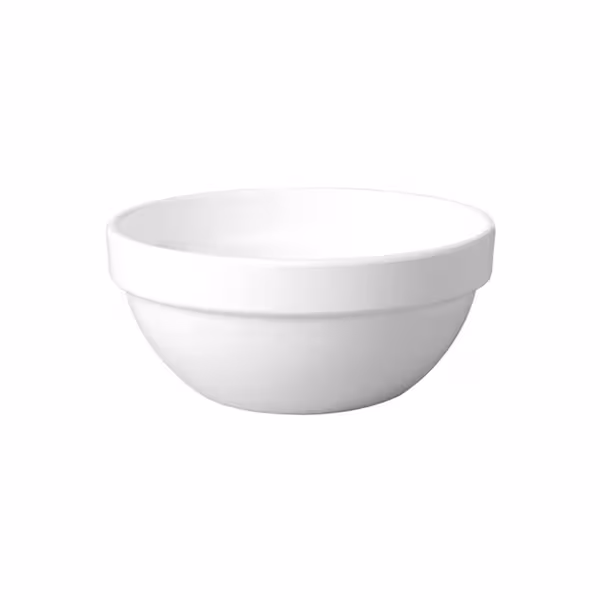 (6 adet) Kase - Melamin - CASUAL MAXI - 150ml - yuvarlak - Ø105mm - Derinlik:45mm - Beyaz