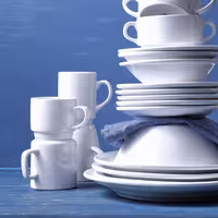 (6 adet) BUDGETLINE - Kahve Fincanı Mammoet - 190ml - Beyaz