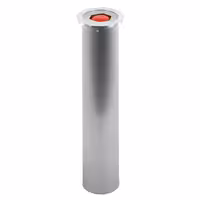 In-Counter Cup Dispenser - Stainless Steel - spring-loaded - In-Counter Version