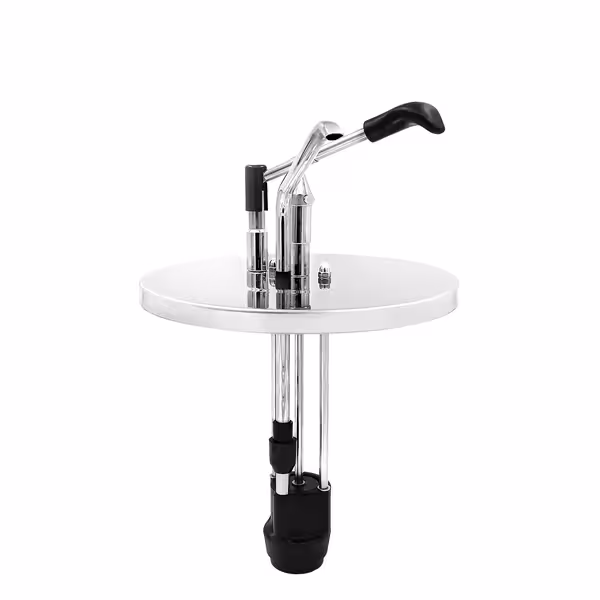 Dozator sosuri - oțel inoxidabil - 10 litri - dozaj reglabil 25–40 g - 225x294x500 mm - fără recipient