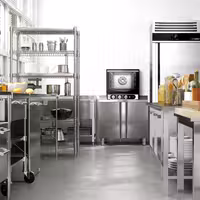 Electric Commercial Compact Convection Oven with Steam Injection - Manual Controls - 4x 450x340mm - incl. 4x Baking Trays