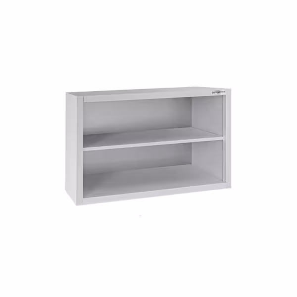 خزانة حائط ستانلس ستيل ECO - 800x400mm - بدون باب ذو أجنحة - ارتفاع 650 mm