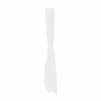 (5 peças) laço de serviço - 94 x 5 cm - branco