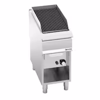 Vizes gázgrill - 12 kW - Szabadon álló kivitel