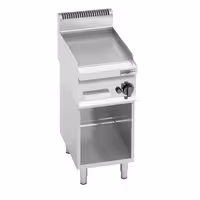 Fry Top Gas Professionale - 4,0 kW - Liscio - Superficie di cottura: 296x430mm - incl. sottotelaio