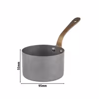 (6 adet) Servis kabı - VINTARA - Paslanmaz Çelik - 0,3L - Ø95mm - Yükseklik: 55mm