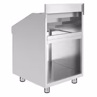 Polica za boce - inox - 600x600 mm - s 4 police za boce & sigurnosni luk