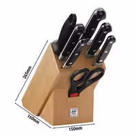ZWILLING | PROFESSIONAL S - Conjunto de bloco de facas - 8 unid - Natural