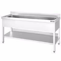 PREMIUM sudoper za pranje posuđa – 2000 x 700 mm – s jednom zdjelom