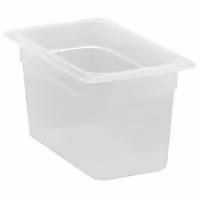 (6 szt.) CAMBRO | Pojemnik GN 1/4 – polipropylen – wysokość: 150 mm – mleczny