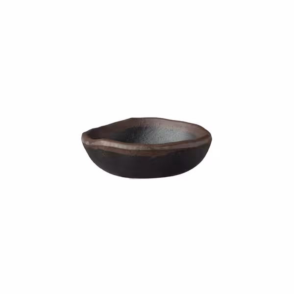 (12 adet) Ramekin (Sos Kasesi) - MARONE - Melamin - 50ml - yuvarlak - Ø85mm - Siyah/Kahverengi