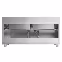 ECO ormar za pranje posuđa – 1800 x 600 mm – s 2 sudopera