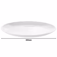 (2 pieces) – WMF | AVA – Flat Coupe Plate – Ø 300 mm