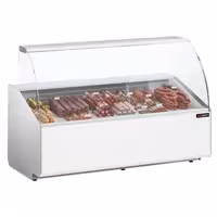Serve Over Counter - 1881mm - front panel white - capacity 387 litres