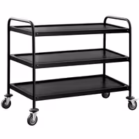 Kolica za posluživanje - 1200x600 mm - s 3 polica - 40 kg po polici