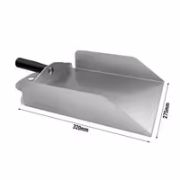 Aluminijska lopata za kruh – 320 x 275 mm – pogodna za Speedofen SOV