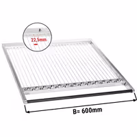 Rám pro jednookruhový kráječ pralinek - rozteč drátů 22,5 mm