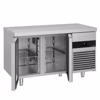 Aukstuma galds PREMIUM - 1400x700 mm - 281 l - ar 2 durvīm - ventilējama dzesēšana - R290