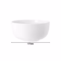 (2 komada) SELTMANN WEIDEN | Zdjela za hranu - Ø 175 mm - Bijela boja