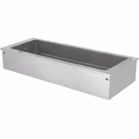 Cuba de gelo de encastrar - 2110mm - 6x GN 1/1 - 250L
