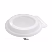 (24 pcs) Reusable Lid - Transparent - fits 300-500ml Deli Cup MWBGK300/MWBGK400/MWBGK500
