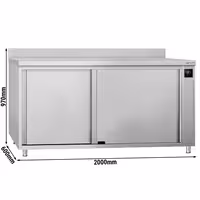 ECO ormar za grijanje – 2000 x 600 mm – s nadvratnikom i kliznim vratima – digitalni