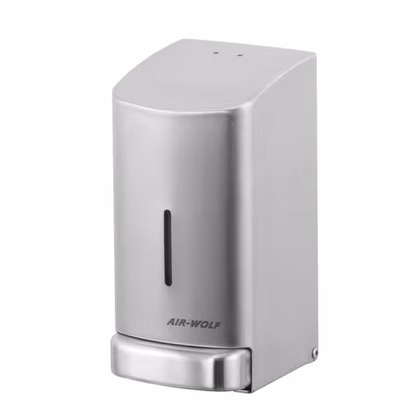AIR-WOLF | Dozator sapuna & dezinfekcijskog sredstva sa pritisnim gumbom - 800 ml - Plemeniti čelik