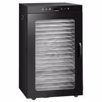 Toidukuivati - 24 restiga - must - 2 kW