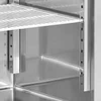 Szafa mroźnicza ECO – stal nierdzewna – 1200 L – z 2 drzwiami