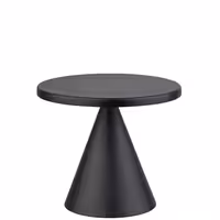 (4 adet) Şarj Edilebilir Masa Lambası - CONE MINI - 3 kademeli kısılabilir - Ø130x115mm - Siyah