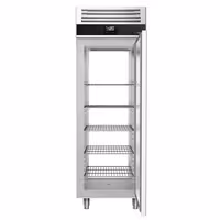 Szafa mroźnicza PREMIUM – przelotowa – stal nierdzewna – GN 2/1 – 700 L – z 1 drzwiami z przodu i z tyłu