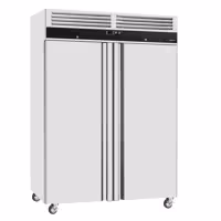 Szafa mroźnicza ECO – stal nierdzewna – GN 2/1 – 1400 L – z 2 drzwiami