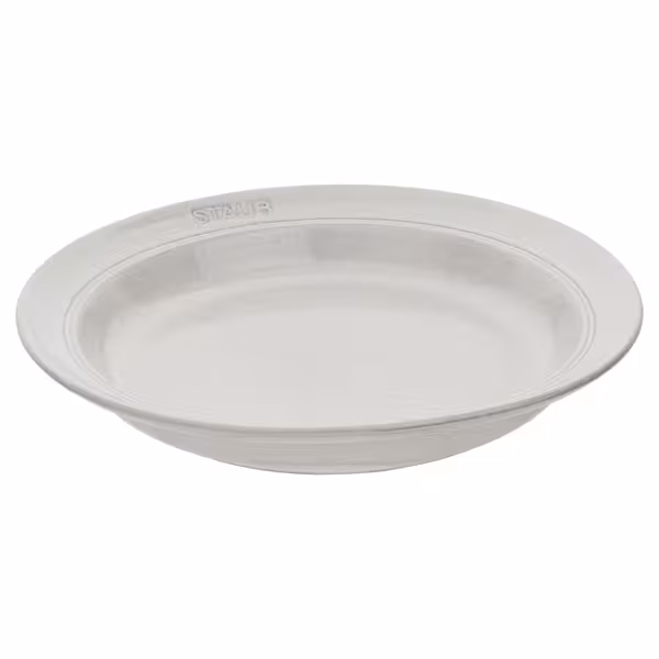 STAUB | DINING LINE - Tabak - derin - Ø 240mm - Seramik - Beyaz trüf mantarı