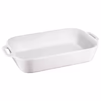 STAUB | CERAMIQUE - Tepsija za pečenje - 340x240 mm - Keramika - Čisto bijela boja