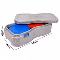 (2 komada) THERMO FUTURE BOX | Thermobox PLATTER +4 – sivi