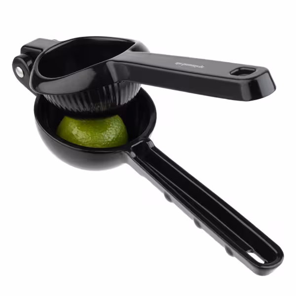 (6 adet) Lime Sıkacağı (Yeşil Limon) - Siyah - Uzunluk: 210mm - Döküm Alüminyum