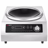 Indukcijski wok štednjak - 3,5 kW - 1 zona - Ø 460 mm - uključuje wok