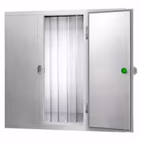 Ruostumattomasta teräksestä pakastehuone - 2100x1500 mm - 4,14 m³