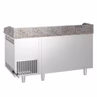 Stół chłodniczy do pizzy PREMIUM – 1550 x 800 mm – z 1 drzwiami i 5 szufladami