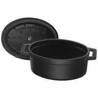 STAUB | Mini Cocotte Round Enamelled Cast Iron Casserole Dish – Ø 110 mm – Black