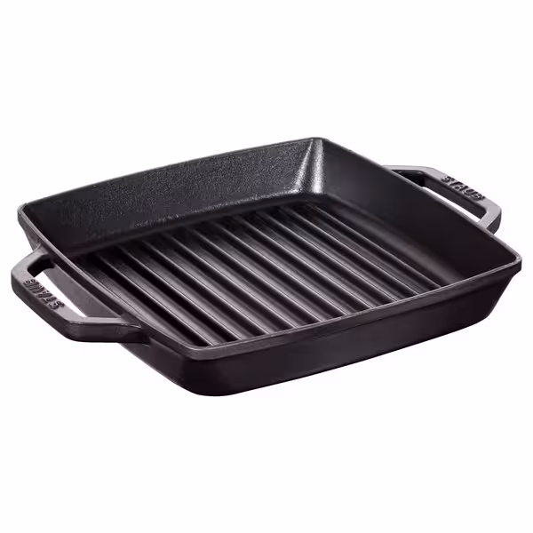 STAUB | GRILL PANNAS - Grilpanna - 230x230 mm - čuguns - melns