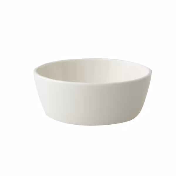 (6 adet) Tatlı / Salata Kasesi - Porselen - Lux - yuvarlak - Ø90mm - Elfenbeinweiß