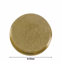 Slepá matrice / uzavírací kryt - pro stroj na těstoviny NMF5N - Ø 50 mm