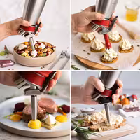 ISI | Gourmet Whip - Dispenser za vrhnje - 0,5 litara - Nehrđajući čelik