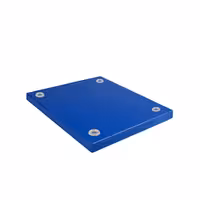 Kaymaz Ayaklı Kesme Tahtası - 325x530mm - Kalınlık: 20mm - HACCP uyumlu - Polietilen - Mavi