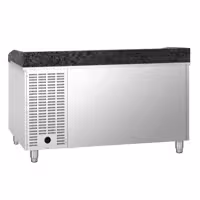 Commercial Pizza Prep Counter - Granite Top PREMIUM - 1500x800mm - with 2 doors