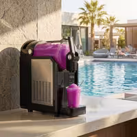 Commercial Slush Machine - 2.5L - 200W - Digital - Black