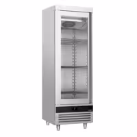 Szafa chłodnicza ze stali nierdzewnej PREMIUM - 600 litrów - z 1 szklanymi drzwiami